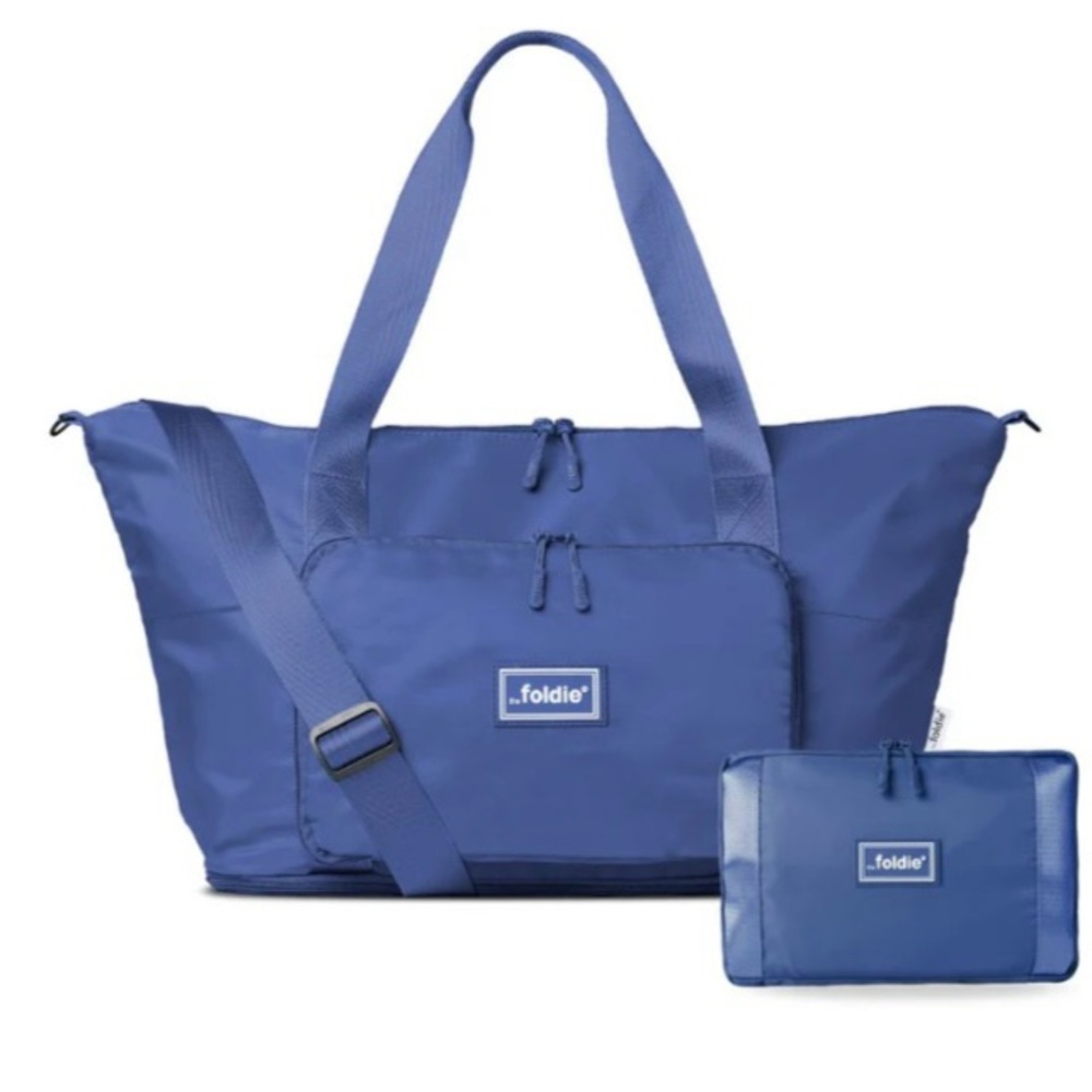 THE FOLDIE ORIGINAL TRAVEL BAG NAVY BLUE